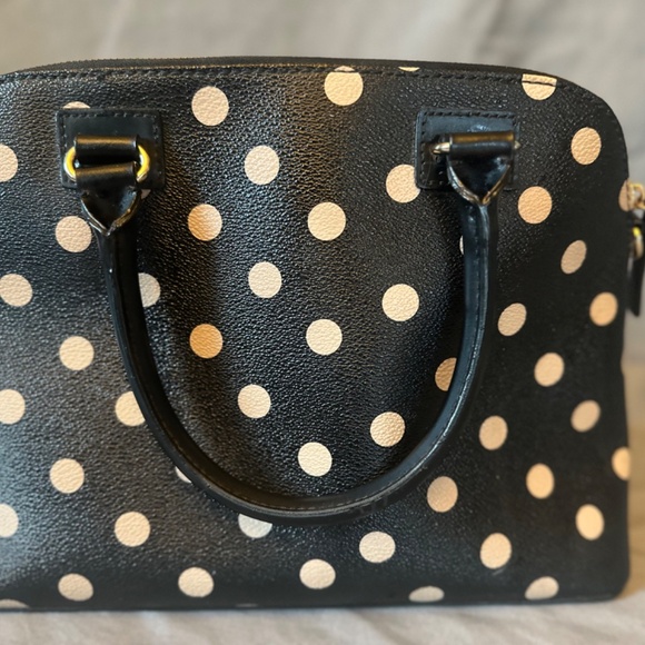 Adorable polka dot Kate spade satchel and coordinating wallet - Picture 3 of 7